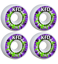 KFD Blast Kolečka Na Skate 4-Balení (53mm|Purple)