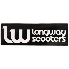 Sticker Longway Logo Black