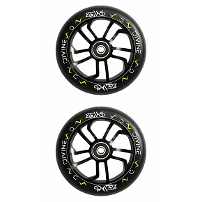 Packaging 1+1 Divine Zeus Wheels 120mm Black 2pcs