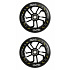 Balení 1+1 Kolečka Divine Zeus 120mm černé | 2 ks v balení | Scootshop