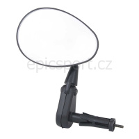 FORCE rearview mirror for handlebars, double-sided, black