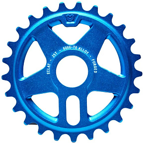 Eclat Onyx Freestyle BMX Sprocket (Sandblast Cyan|25T)