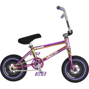 Mini BMX Wildcat Joker Original 2C Purple / Black without brakes