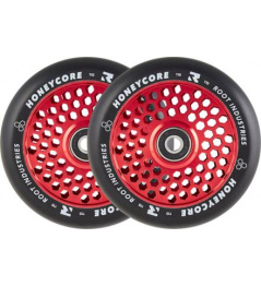 Wheels Root Industries Honeycore black 120mm 2pcs red