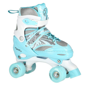Quad roller skates NILS Extreme NQ1002 blue