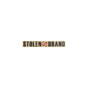 Stolen Logo Sticker (S|Black)