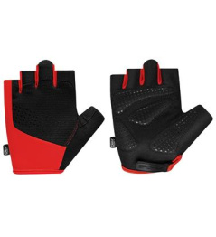 Spokey AVARE Pánské cyklistické rukavice, černo-červené, vel. M - XL