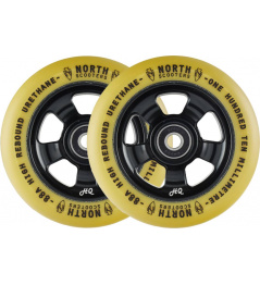 Wheels North HQ V2 110mm Black / Gum 2pcs