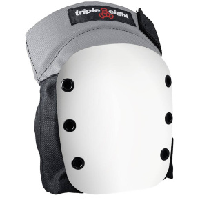 Protectors Triple Eight Street Skate Knee Pads With Black / White