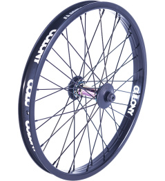 Colony Pintour 20" Front BMX Wheel (Black/Rainbow)