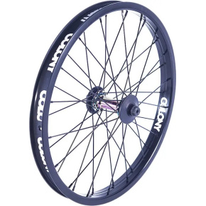Colony Pintour 20" Front BMX Wheel (Black/Rainbow)