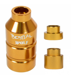 Bestial Wolf peg gold