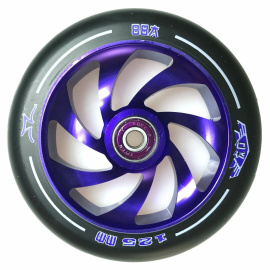 Wheel AO Spiral 125 mm purple