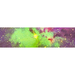 Blunt Galaxy green griptape