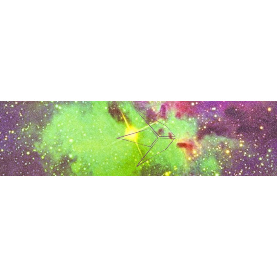 Blunt Galaxy green griptape