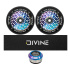 Set of 2 Divine 110 mm Light Neochrome wheels + Divine griptape + Divine headset