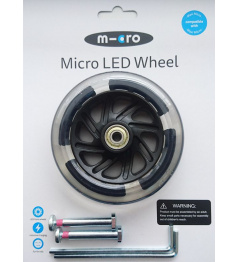 Illuminated LED wheels 120 mm for Maxi Micro - 2pcs