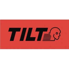 Tilt Speed Sticker Red