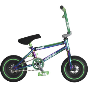 Wildcat Joker Original 2C Mini BMX Bike (Green/Black|without brakes)