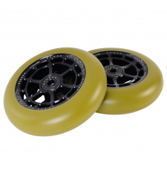 UrbanArtt Civic wheels 115x30mm Black/Army Green 2 pcs