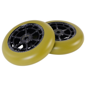 UrbanArtt Civic wheels 115x30mm Black/Army Green 2 pcs