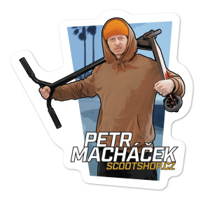 Sticker Scootshop.cz Rider Petr Macháček