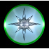 Flying plate Aerobie SKYLIGHTER green