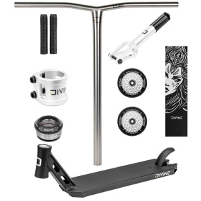 Freestyle Scooter Custom Divine Park Titanium Silver