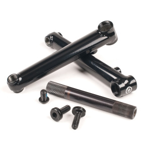 Salt Plus Pro 48 3-Piece BMX Crank (165mm|Black)