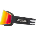 Whitespace MD Icon Ski Goggles (White/Black/Fire Lens)