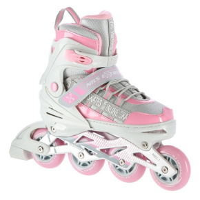Roller skates NILS Extreme NA1186 pink