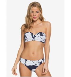 Roxy Printed Beach Classics Swimwear - Bandeau 375 bsp6 mood indigo flying flo 2020 womens vell.M
