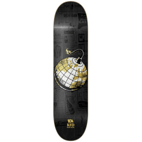 KFD Premium Bomb Skate Board (8.375"|Gold)