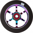 Logic 6 Spoke 110mm Pro Scooter Wheel (110mm | Neochrome)