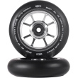 North Signal V2 115x30mm Silver/Black Pu wheels