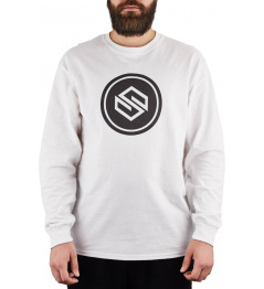 Striker Logo Ultra Tričko S Dlouhým Rukávem (S|Bílá)