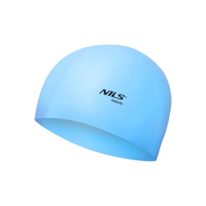 Silicone cap NILS Aqua NQC BL01 light blue