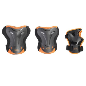 NILS EXTREME H716 black-orange protector set
