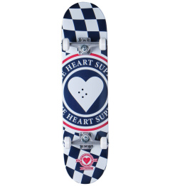 Heart Supply Insignia Check Skateboard Set (8"|Blue)