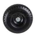 Additional wheels for an electric wheelbarrow