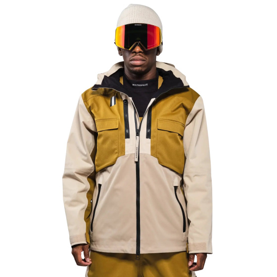 Whitespace 2L Cargo Insulated Jacket (L|Taupe Green Khaki)