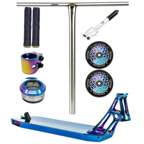 Freestyle Scooter Custom Divine X Union X Ethic Pandemonium 460 mm Blue