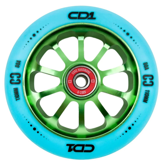CORE CD1 Wheel 110mm Blue/Lime
