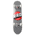RAD Checkers Progressive Skateboard Complete (7.75"|Black/White)