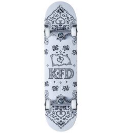 Skateboard KFD Bandana Set 8 "White