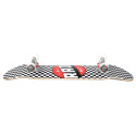 RAD Checkers Progressive Skateboard Complete (7.75"|Black/White)
