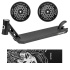 Set Divine Park Deck black + 2pcs Divine 110 mm Light black wheels + Divine Nyx griptape