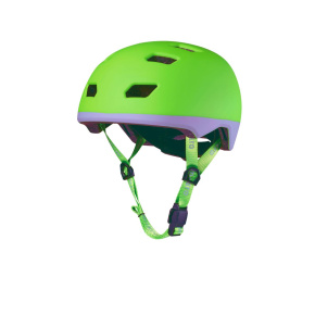 Helmet Micro Neon LED green S (51-54 cm)