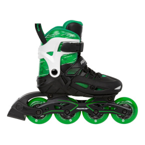 Kids roller skates Powerslide Phuzion Universe 4W Green