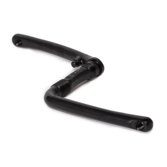 Salt One Piece BMX Crank (170mm|Black)